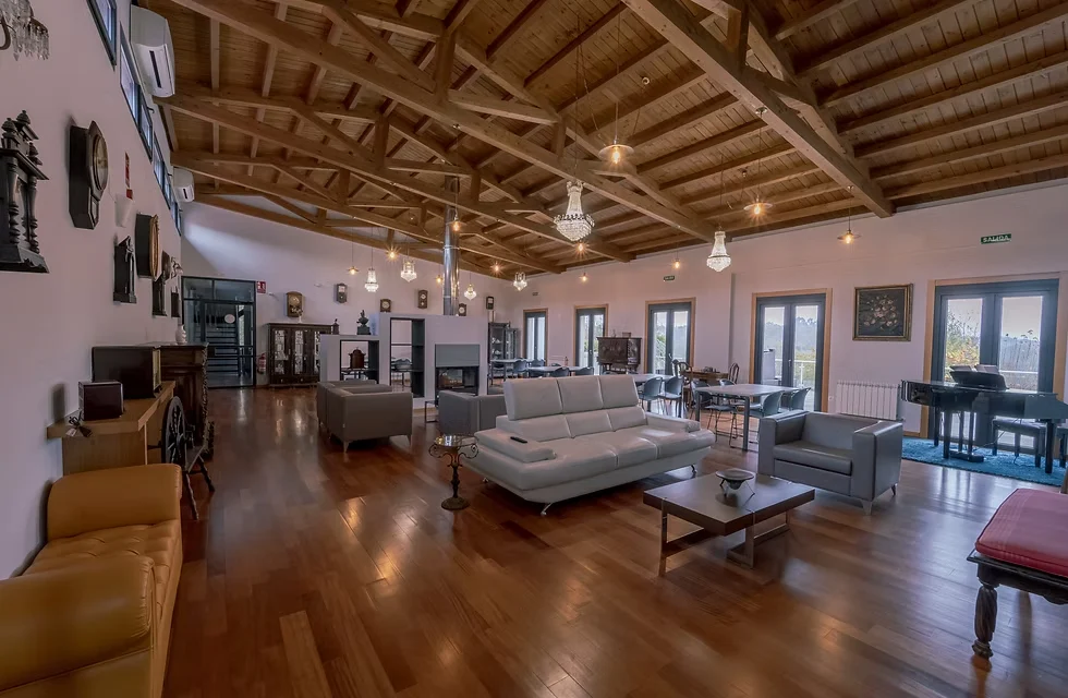 Sala de estar, entrada residencia Vilamoure